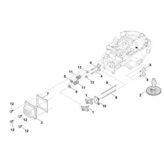 Picture of H - Albero a camme e valvole EVC 300.0 (EVC300-0001)